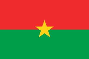 Flag of burkina faso