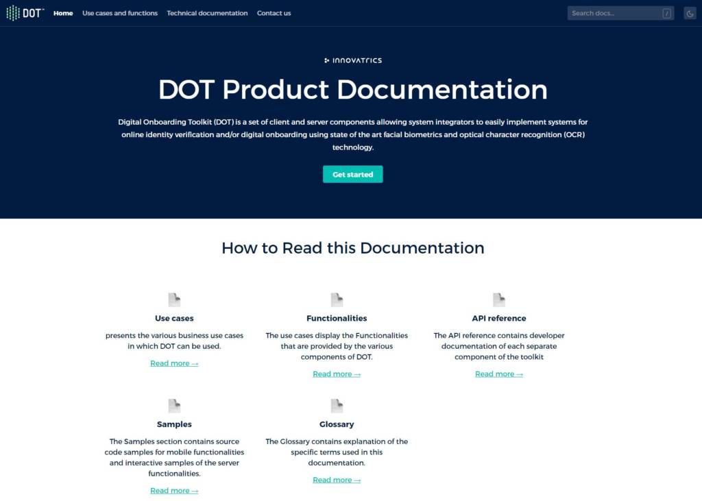 Digital Onboarding Toolkit Technical Documentation Is Now Available Online