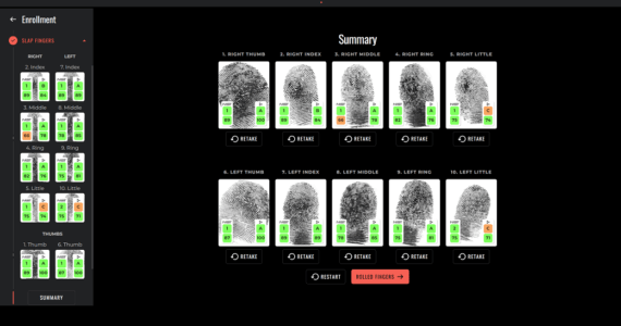 Biometric enrollment