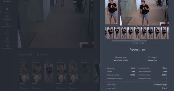 Innovatrics facial recognition platform supports pedestrian analysis